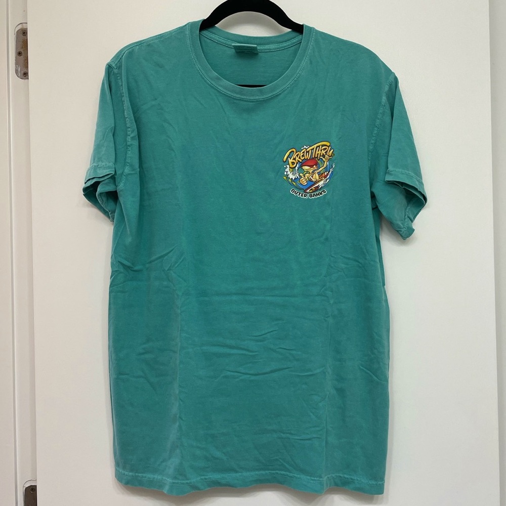 Comfort Colors BrewThru Outer Banks T-shirt, size M
